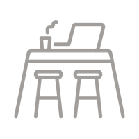 work desk logo